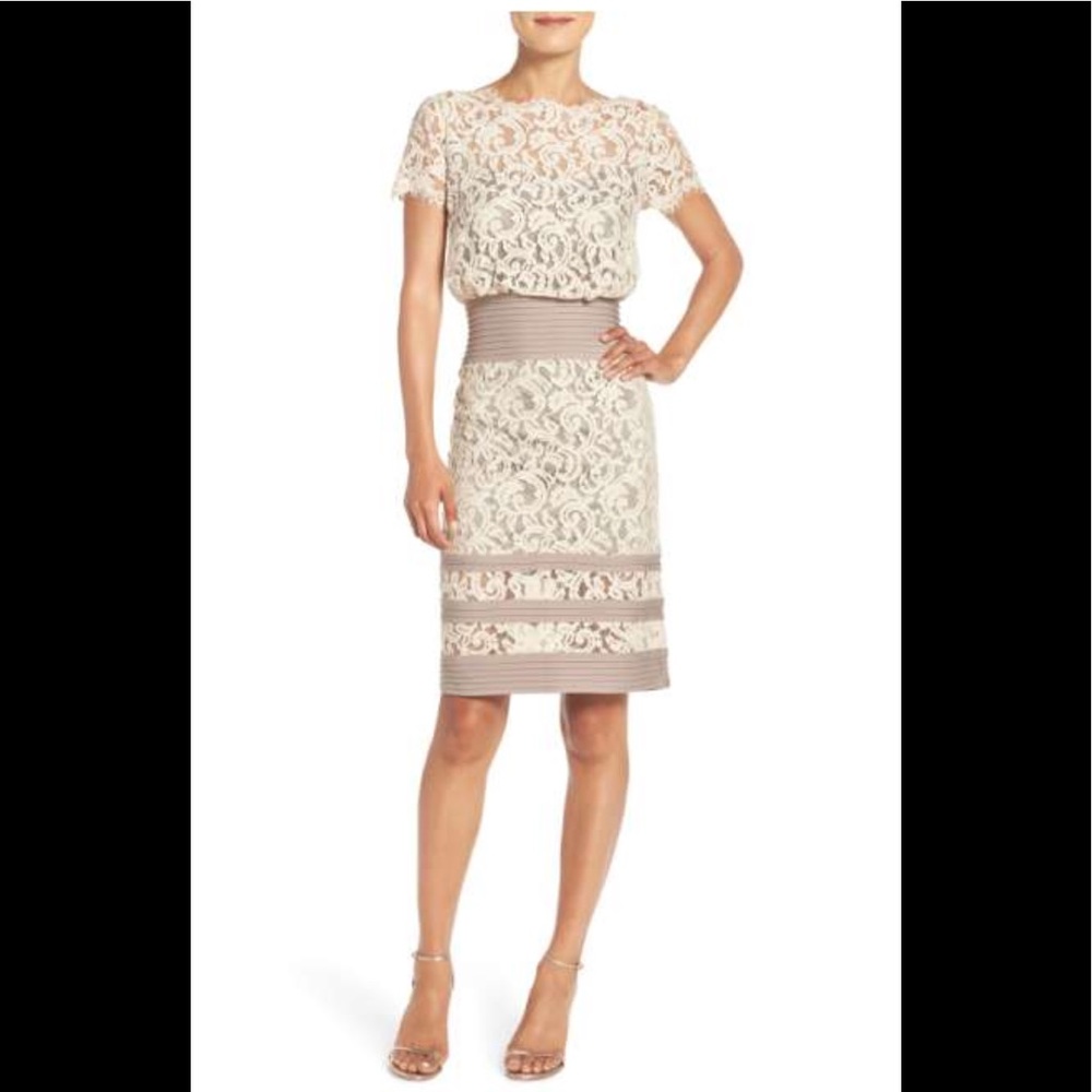 Nordstrom Cream & Lace Dress